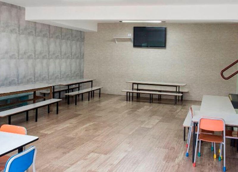 Imagem das estruturas do colegio