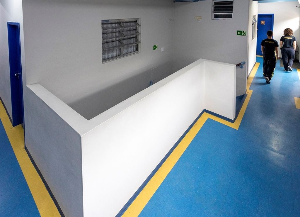 Imagem das estruturas do colegio