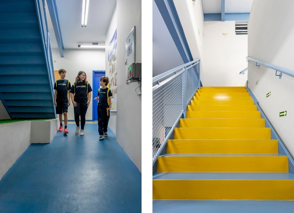 Imagem das estruturas do colegio